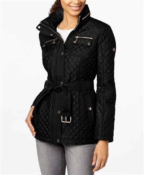 women's michael kors twilight wash macy|Michael Kors coats for women.